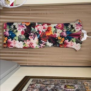 Ted baker colourful dress Size 1!